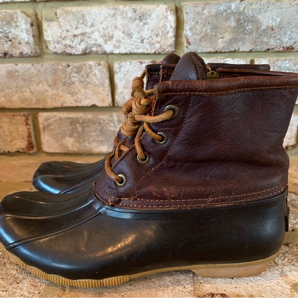 Sperry Top-Sider | Waterproof Rubber Boot | Leather - Picture 1 of 13